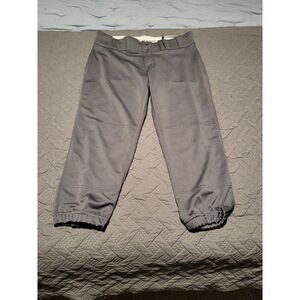 Champro Women's Softball Pants Mid Calf Grey New With Tags NWT Size Large